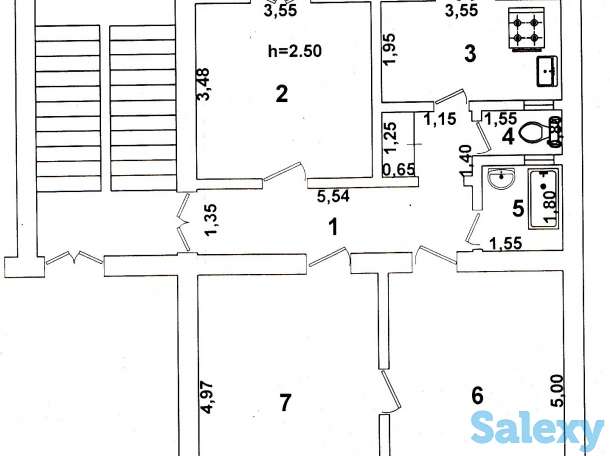 ПРОДАЁТСЯ СВОЯ КВАРТИРА Чиланзар-1 (3/3/4), фотография 1