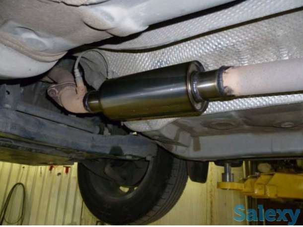 Пламегаситель магистральный (на днище, на место удаленного катализатора), фотография 5