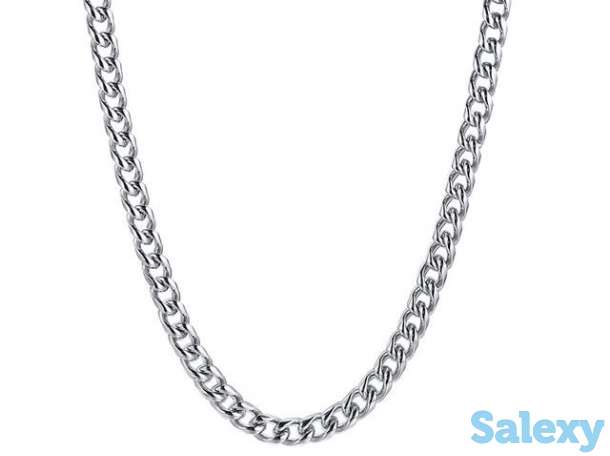 6Mm Miami Cubaanse Collier Rvs Hip Hop Sieraden 24 Inch, фотография 7