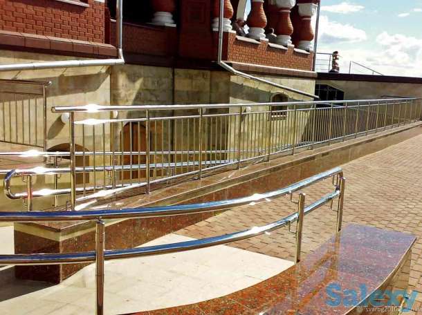 Перила,ограждение для лестниц из нержавеющей стали, фотография 4