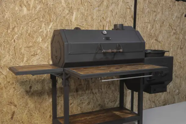 PRO-130 Смокер-мангал-барбекю-очаг, фотография 2