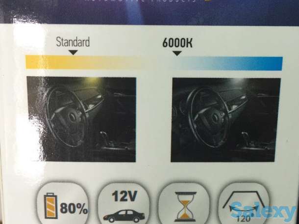 Светодиодная автолалампа ВосхоD 1,2W 12V 0,3W PREMIUM свет белый, фотография 4