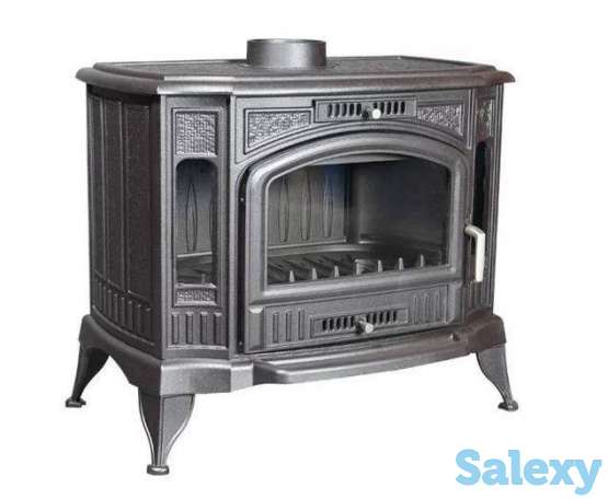 Дровяная печь koza k 9 kratki в Ташкенте, Узбекистане камин, топка, pech, kamin, ideasvet, фотография 1