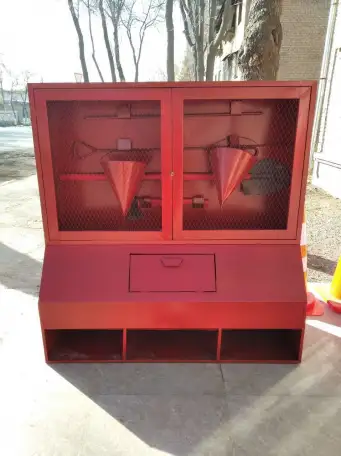 пожарный щит пост уличного типа, фотография 1