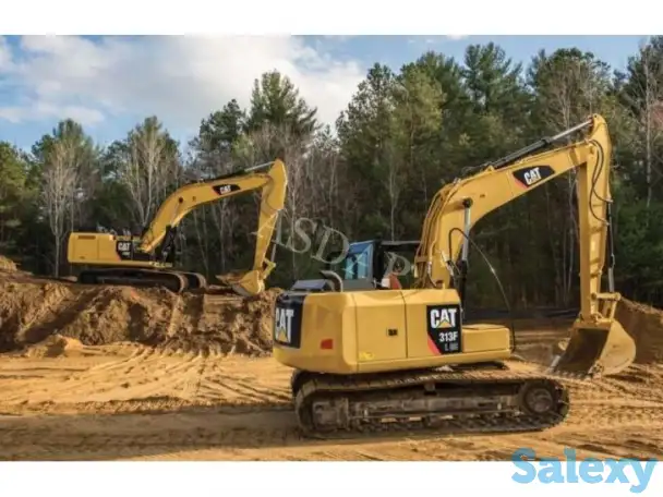 Услуги, аренда, заказ гусеничного экскаватора, фотография 1