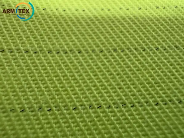 ARMTEX VIS-FR 340 STRONG  Огнестойкая Саржа 22  Сигнальный Жёлтый, фотография 2