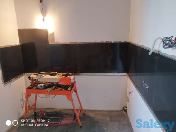 Укладка кафельной плитки, фотография 1