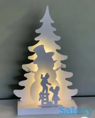 Новогодний декор из пенопласта, фотография 5