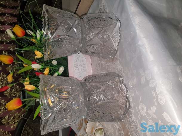 Продам хрусталь советские!!! Все по 2шт., фотография 2