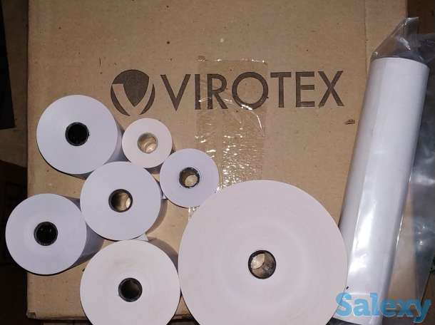 Чековая лента VIROTEX из термобумаги, фотография 1