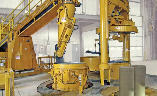 Оборудование для производства бетонных труб HawkeyePedershaab VIHY Masterflex, Дания., фотография 2