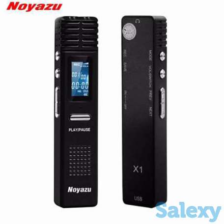 Умный смарт диктофон LEORY® + авто включение записи при голосе, шума, фотография 1