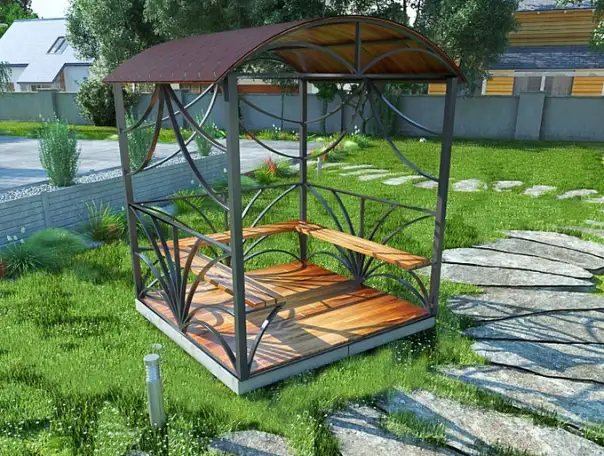 Решетки,перила,ограждение,навесы., фотография 4