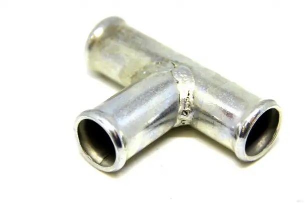 Тройник титановый D3: 15-1000 мм, D3: 15 мм, Стенка: 3 мм, Матер.: ВТ1-0, фотография 1