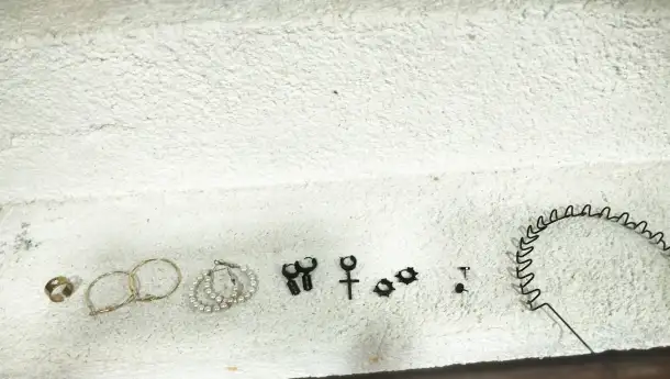 Сережки и ободок, фотография 1