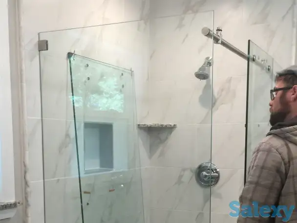 Изготовление, доставка и установка душевых кабин. Выезд на замеры. Изготовление любых размеров и любого, фотография 5