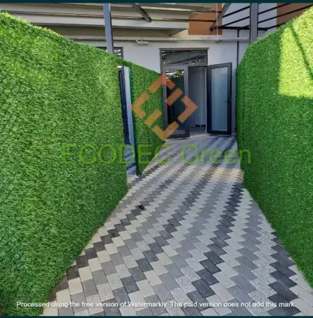 ECODEC GREEN Suniy yashil dekorativ devor Зелёный забор, фотография 5