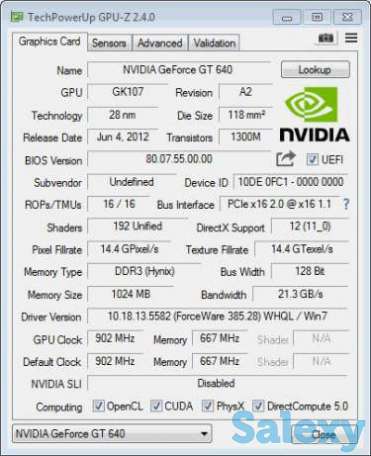 Point of view -640gt/1gb/128bit/ddr-3, фотография 1