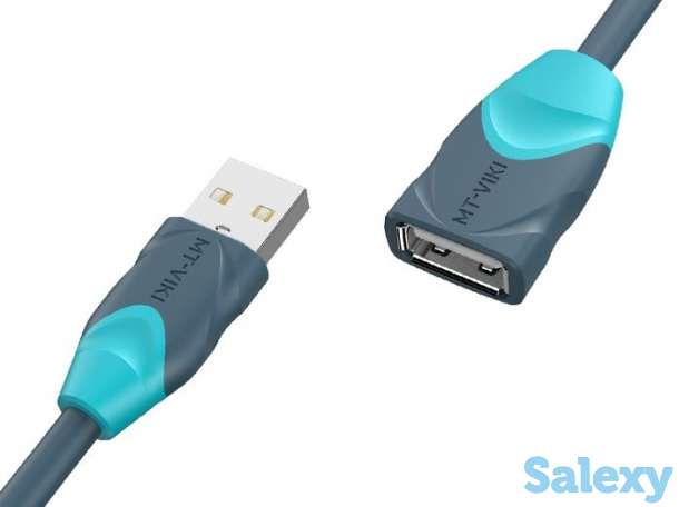 Кабель-удлинитель USB 2.0 папа-мама от фирмы MT-VIKI длина 10 метр, фотография 2