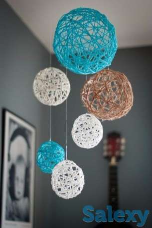 Предметы интерьера с первых рук в Ташкенте. Вазы, горшки необычные, макеты, декоративные шары и многое другое для дома,к, фотография 3