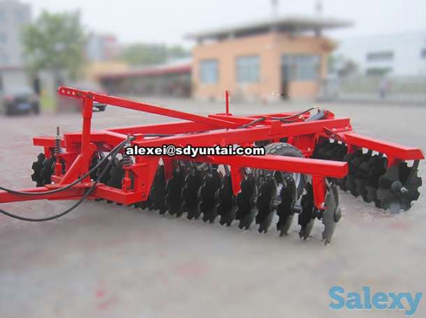 БДТ дисковая борона 1BZY прицепная гидравлическая тяжелая борона с смещением, фотография 1