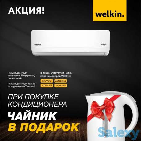 Кондиционер Welkin ATAMAN Full DC Inverter мощность: 12, фотография 2