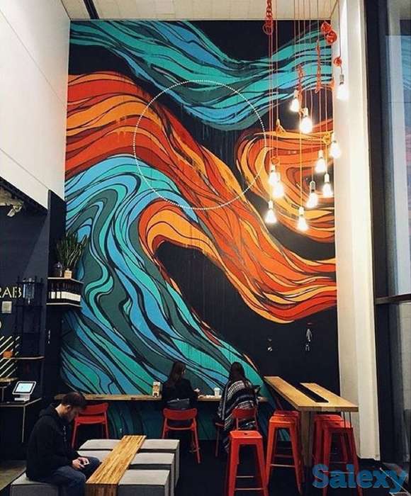 Роспись на СТЕНЕ профессионально, фотография 6