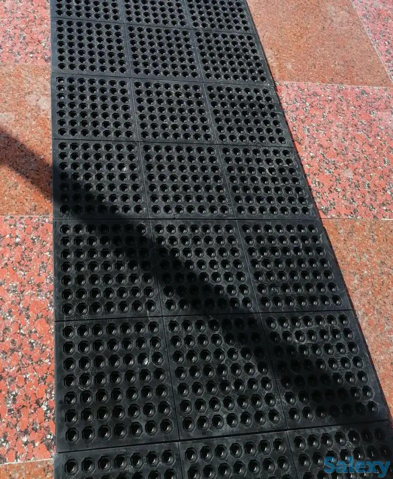 резиновые перфорированные противоскользящие коврики, фотография 7