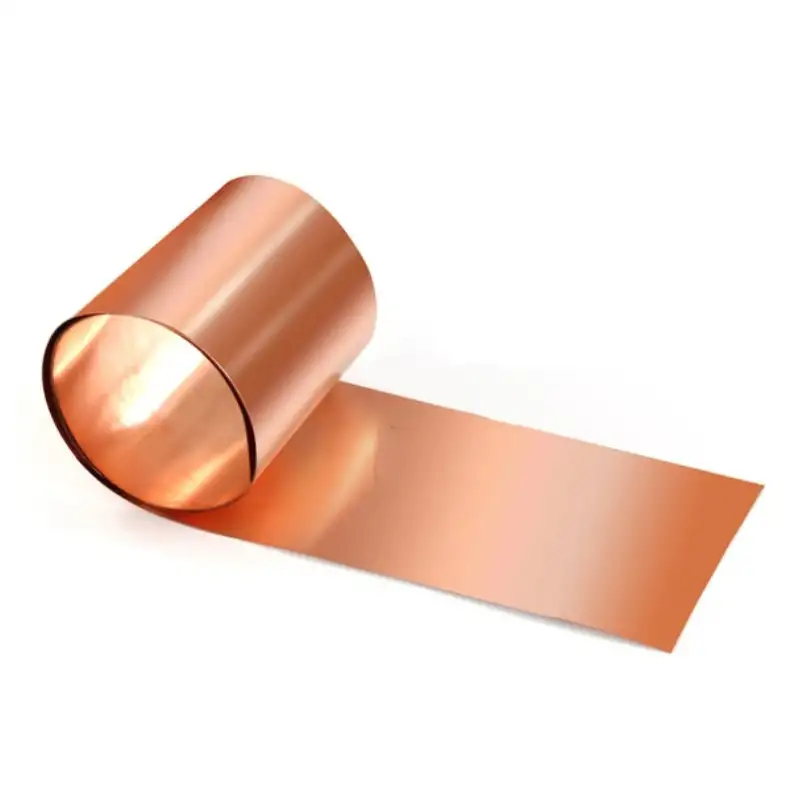 Медная фольга 0 1 мм, B 20-600 мм, Марка: М1; М1т; М2т..., фотография 1