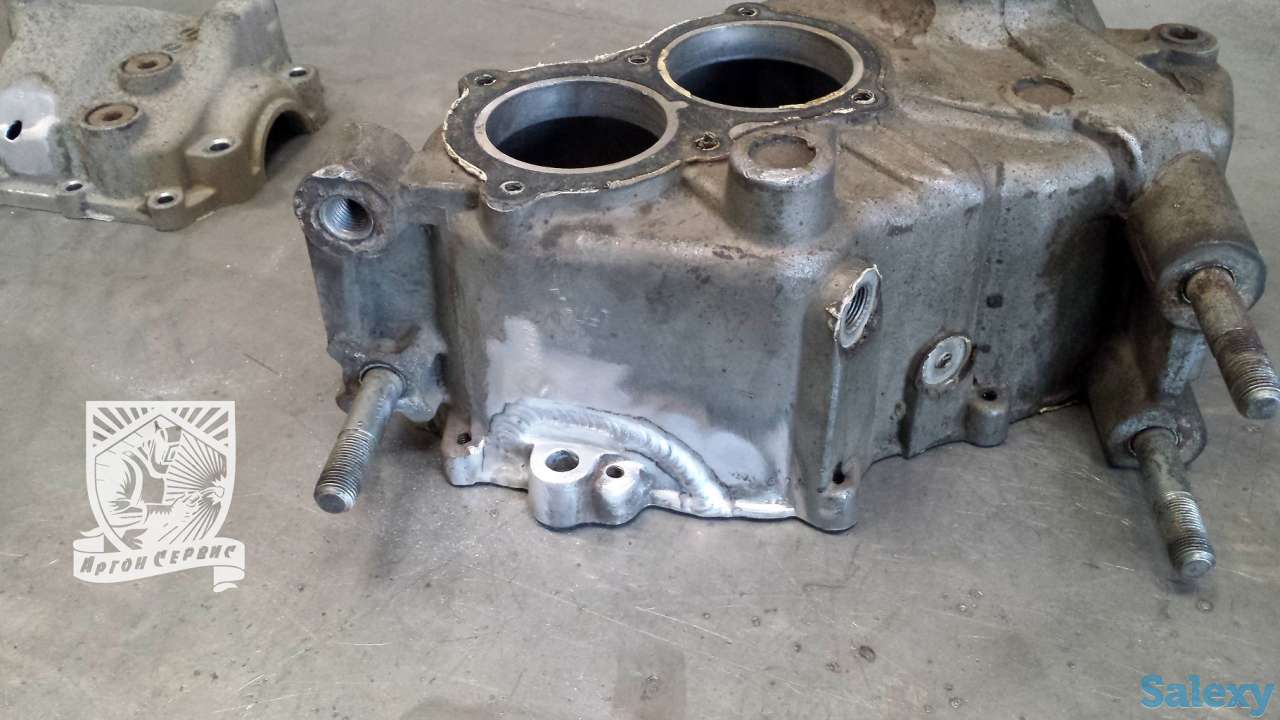 Аргон сварка. Опрессовка Головки ГБЦ., фотография 8