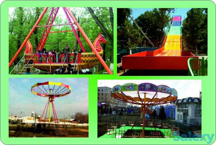 Парковые аттракционы, фотография 1