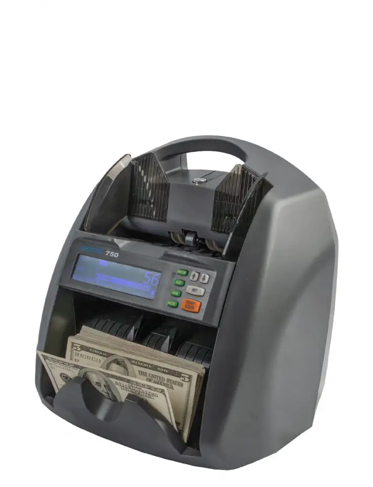 Счетчик банктнот с определением номинала и подлинности банкнот DORS 750, фотография 7