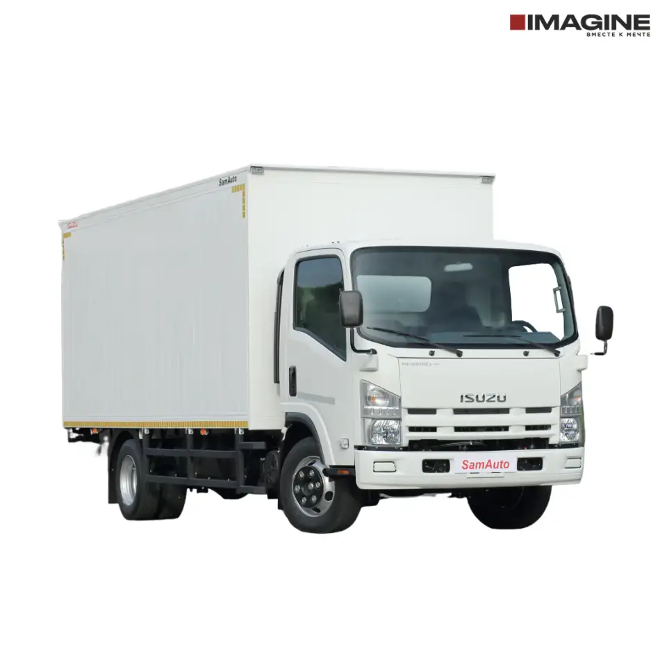 Грузовой автомобиль автофургон закр.метал. ISUZU NPR 75L-K COMFORT, фотография 1