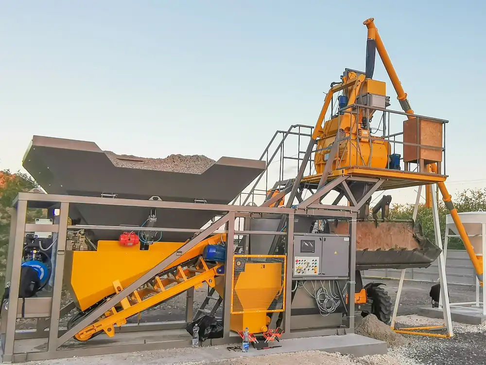 Мобильный бетонный завод Компакт 20, фотография 1