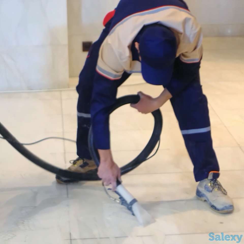 Очистка, реставрация мраморных, каменных полов, бетона, брусчатки, фотография 3