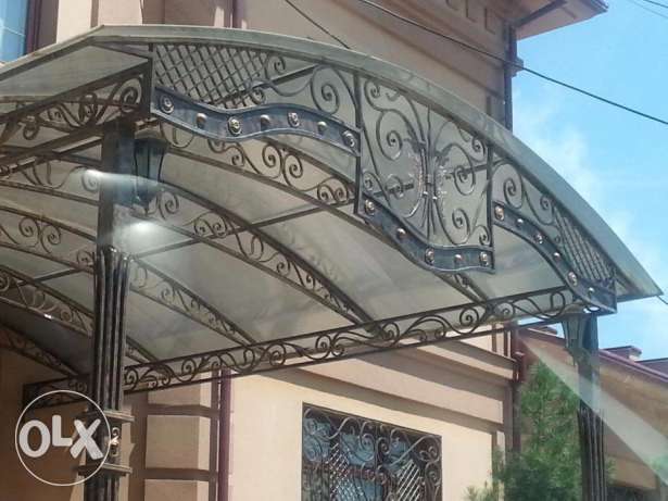 Под заказ Ворота Перила Козырек Лестница Ковка. Форма оплаты любая, фотография 1