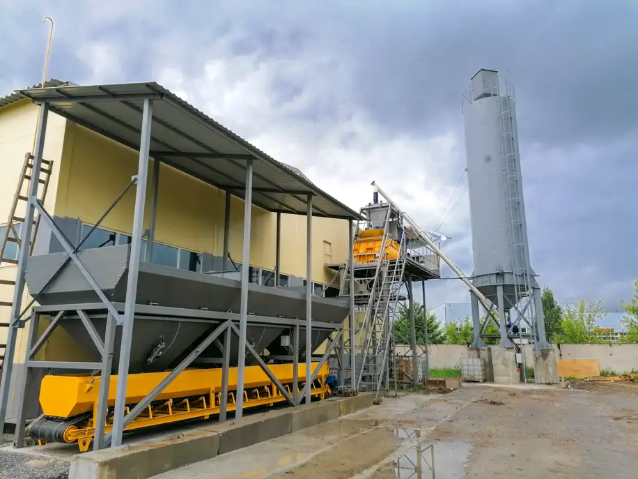 Стационарный Бетонный завод Скип 30, фотография 6