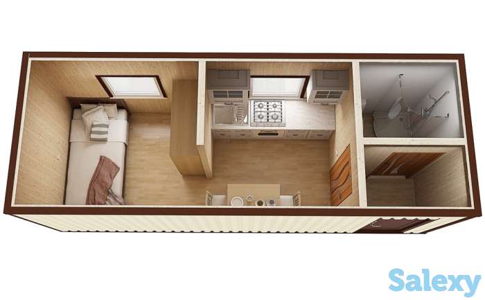 Жилые контейнеры. Акция. При покупке свыше десяти вагонов, вам будет предоставлена скидка в размере 10%. ... мобильные д, фотография 6