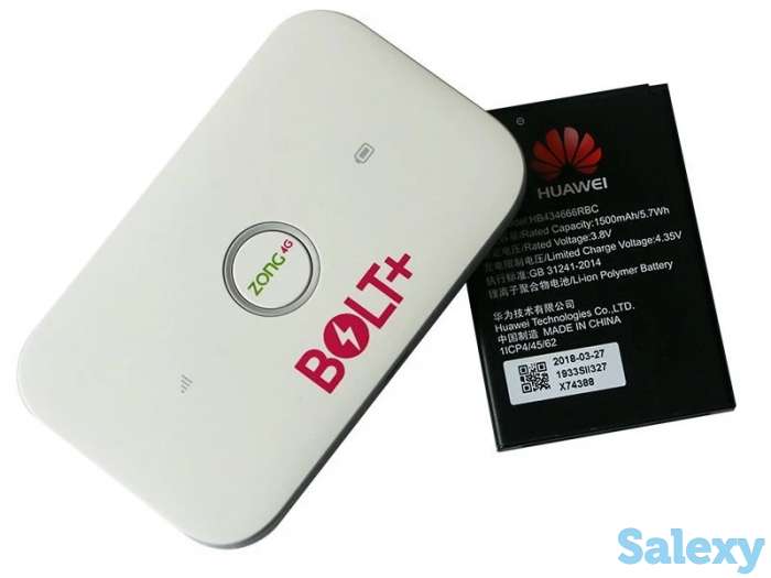 huawei bolt+zong 4G/3G/2G карманный модем, фотография 1