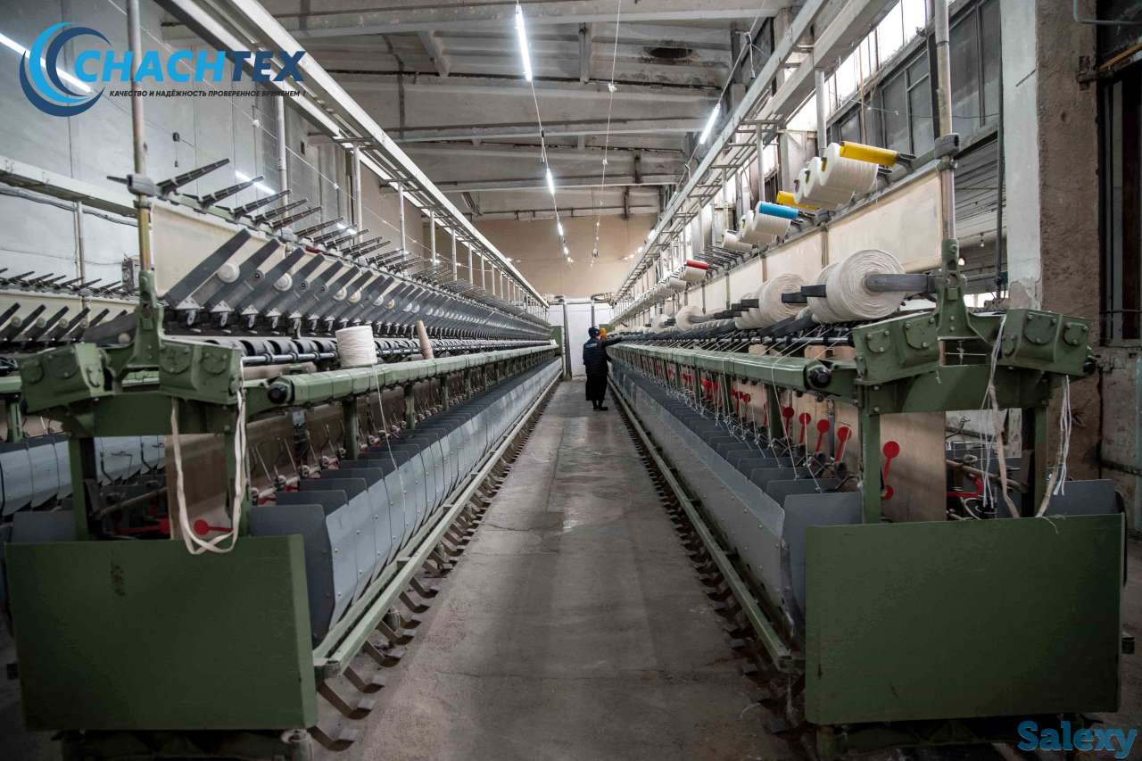 Скручивание хлопчатобумажной пряжи, фотография 1