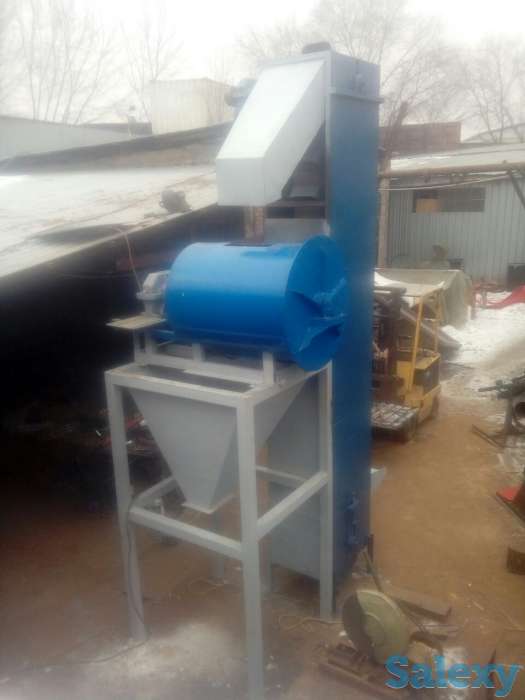 Нория ковшовая зерновая, ленточный транспортёр, элеватор, цепная нория, фотография 2