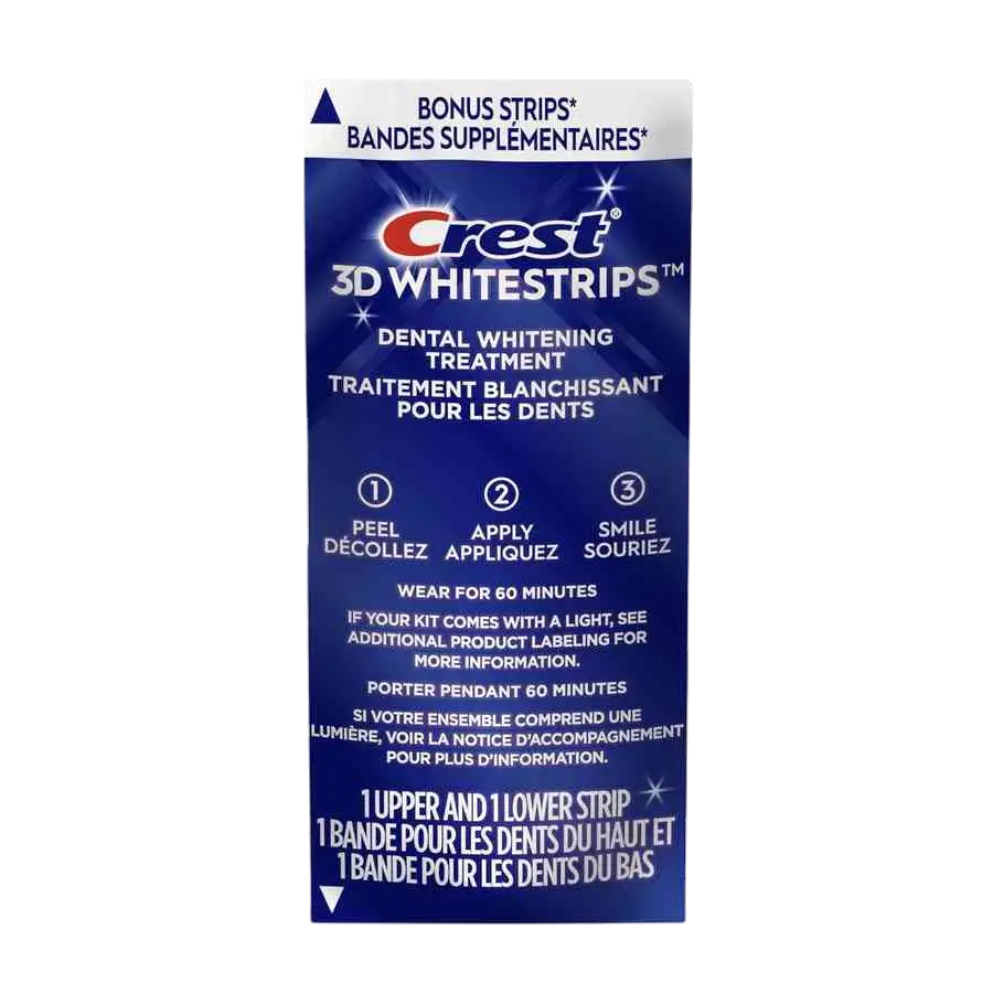 Полоски для отбеливания Crest 3D Whitestrips Professional Effects, фотография 1