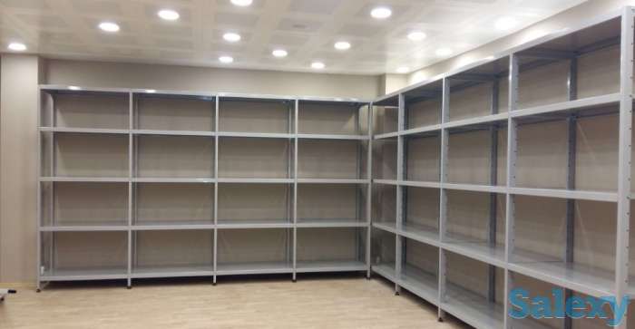 Стеллажи металлические и из мдф, стеллажи для склада, магазина и для дома на заказ., фотография 1