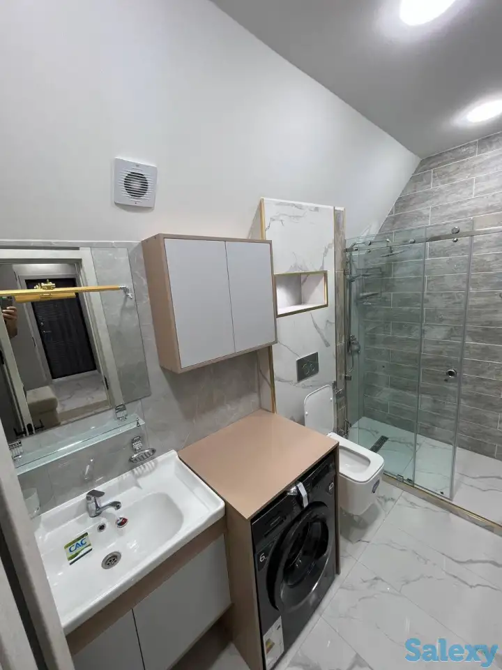 Новостройка,Ц-2,Алайский,2-комнатная-студия,8/8,30 м²,евроремонт, фотография 4