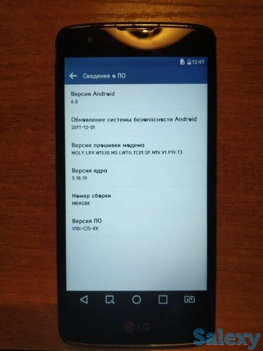 LG K8 (K350E), фотография 4