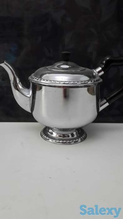 Мельхиоровый чайно-кофейный сервиз СССР., фотография 3