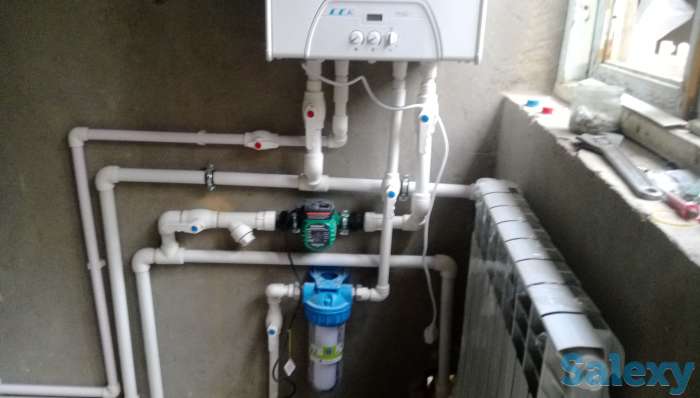 Монтаж систем отопления, фотография 1