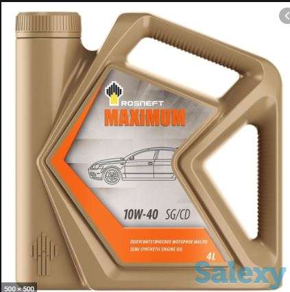 -Rosneft Maximum МОТОР МОЙЛАРИ. АРЗОН МОЙ 10W-40 - всесезонное моторное масло, фотография 1