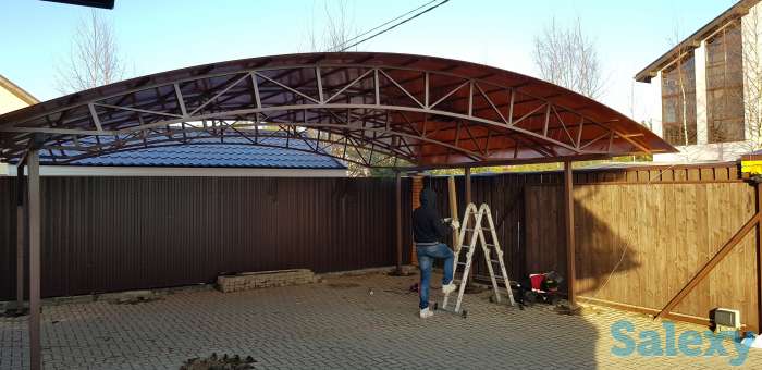 Навесы, маркизы,перголы на заказ, фотография 4
