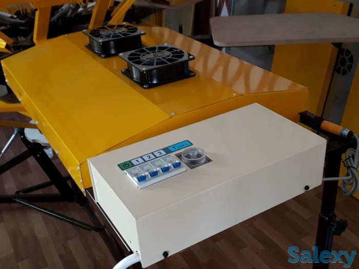 Шелкография. Карусельный станок 6х6 в комплекте с ИК сушилкой., фотография 8